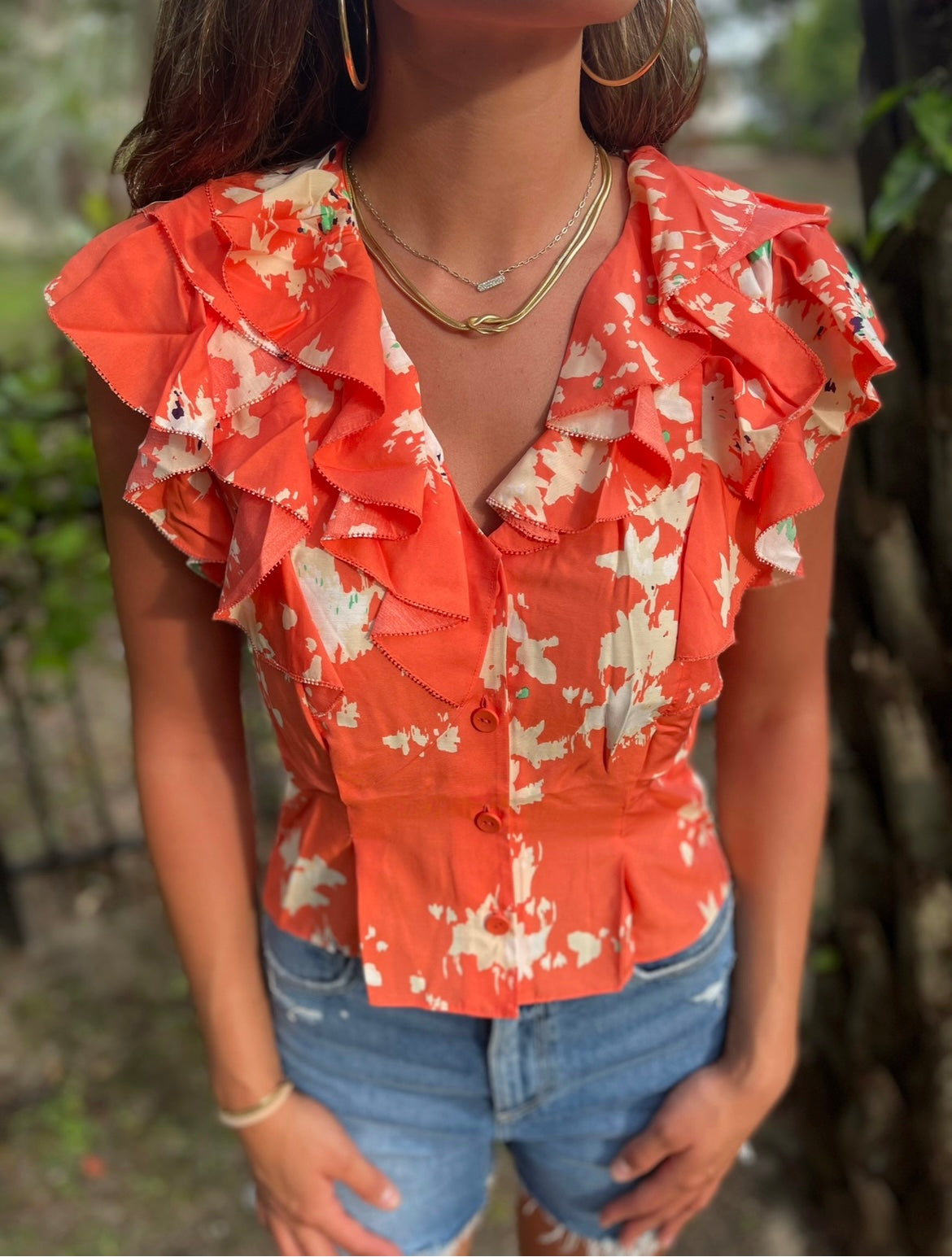 Carmella Short Sleeve Top