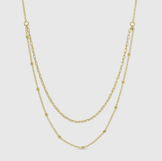 Delicate Double Necklace