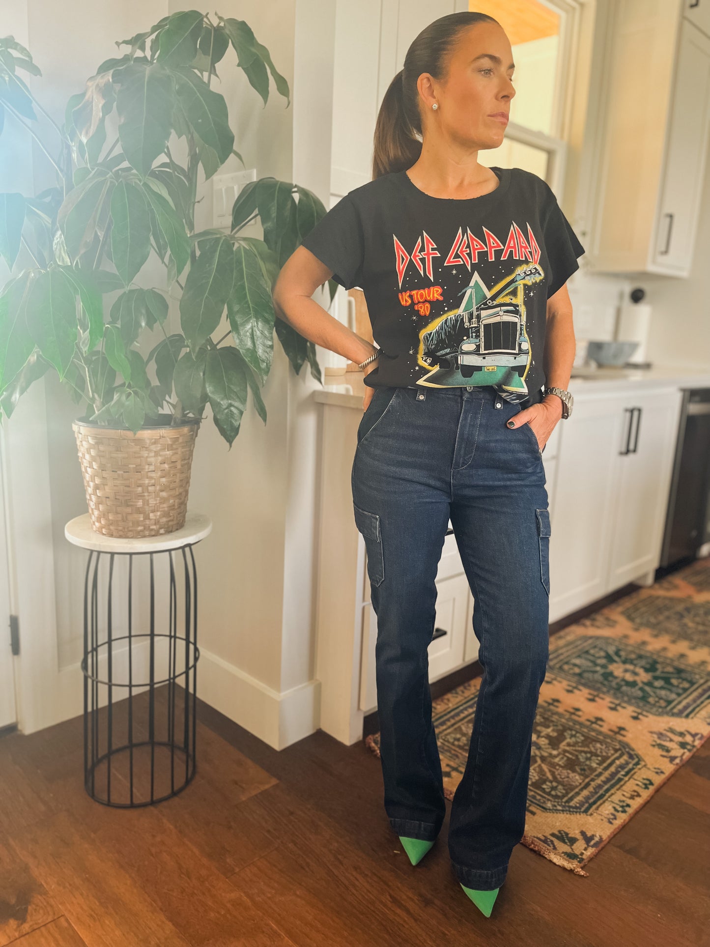 Def Leppard On Through The Night Tee