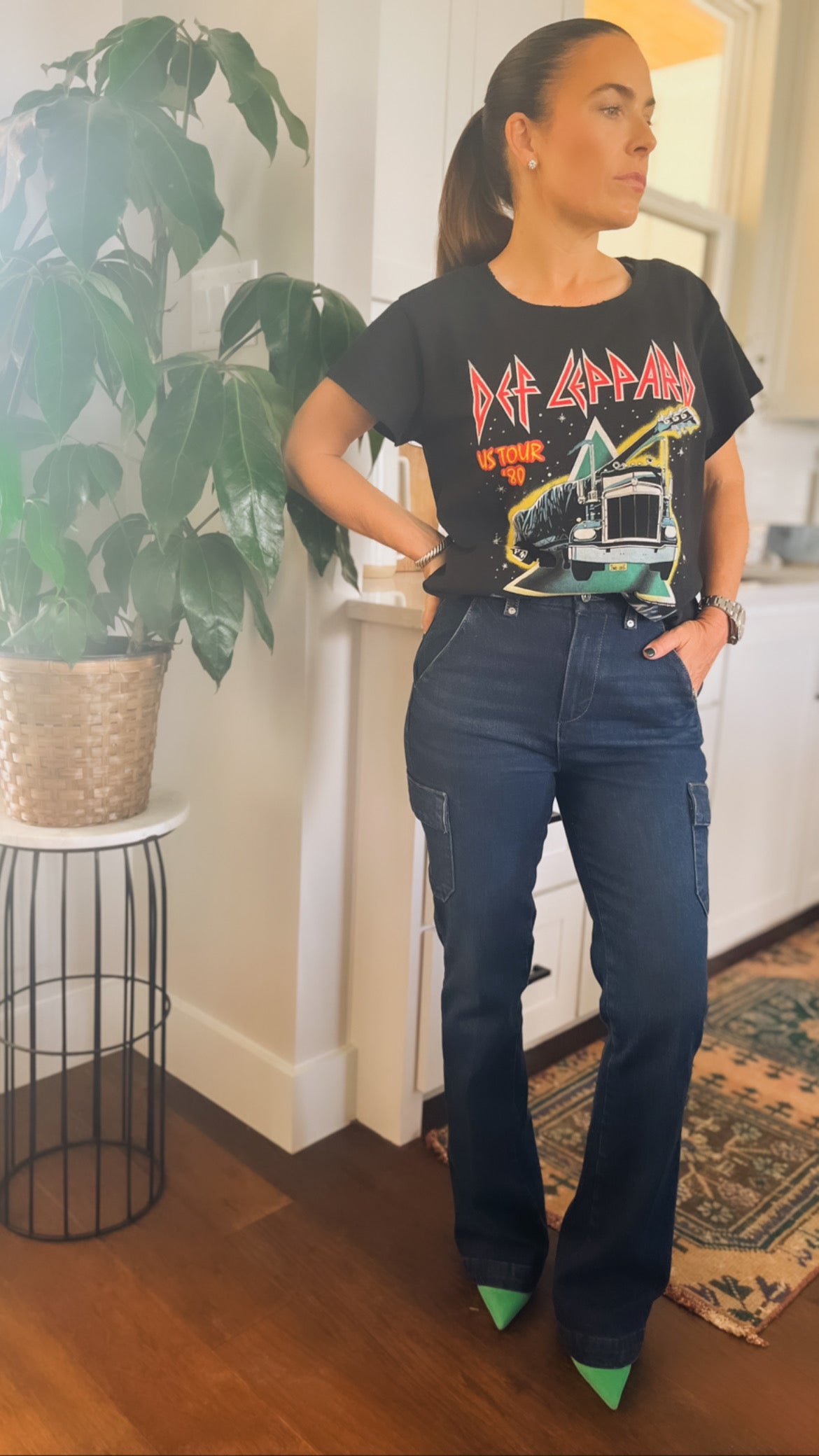 Def Leppard On Through The Night Tee