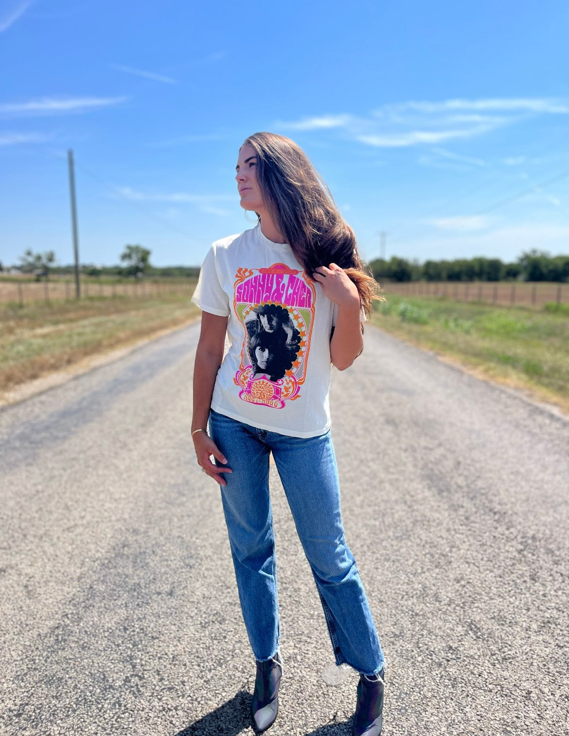 SONNY & CHER MELODY FAIR BOYFRIEND TEE