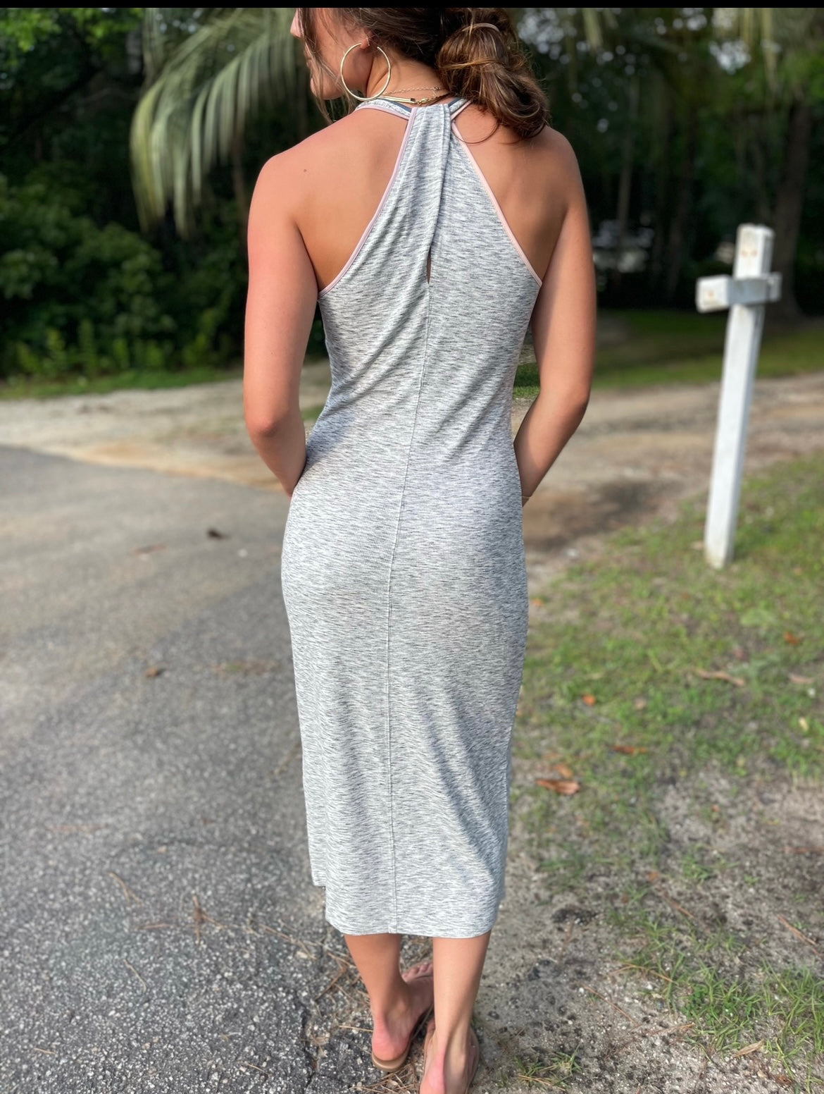 Ida Sky Grey Dress