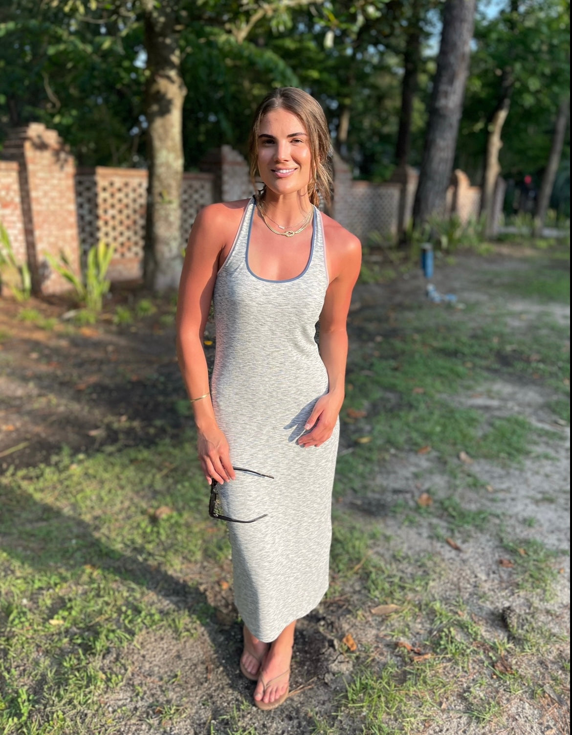 Ida Sky Grey Dress