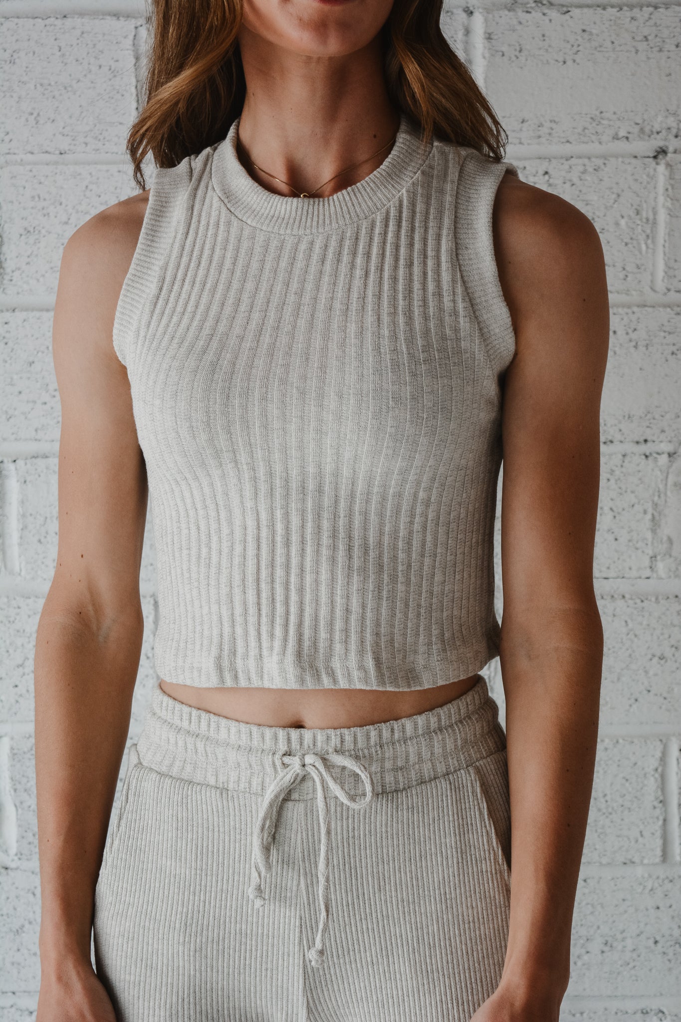 Joanna Sweater Rib Tank