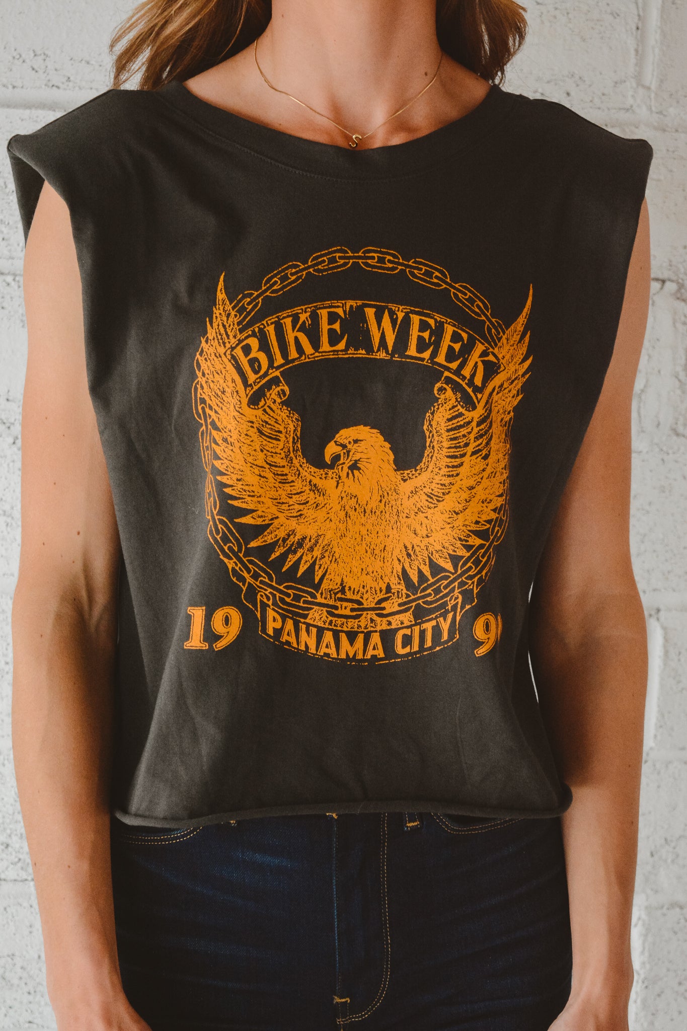 Bike Week Shoulder Pad Tank