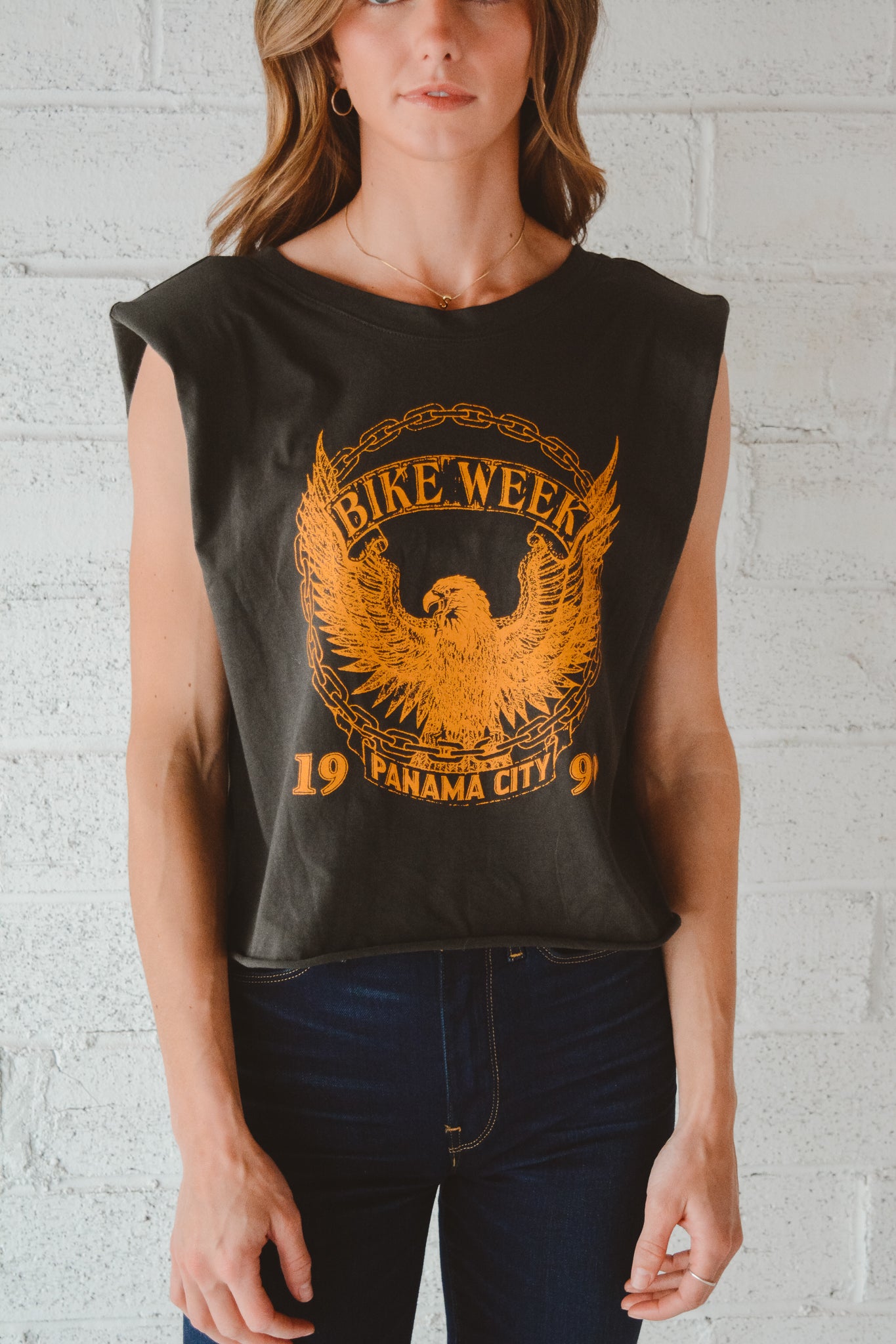 Bike Week Shoulder Pad Tank