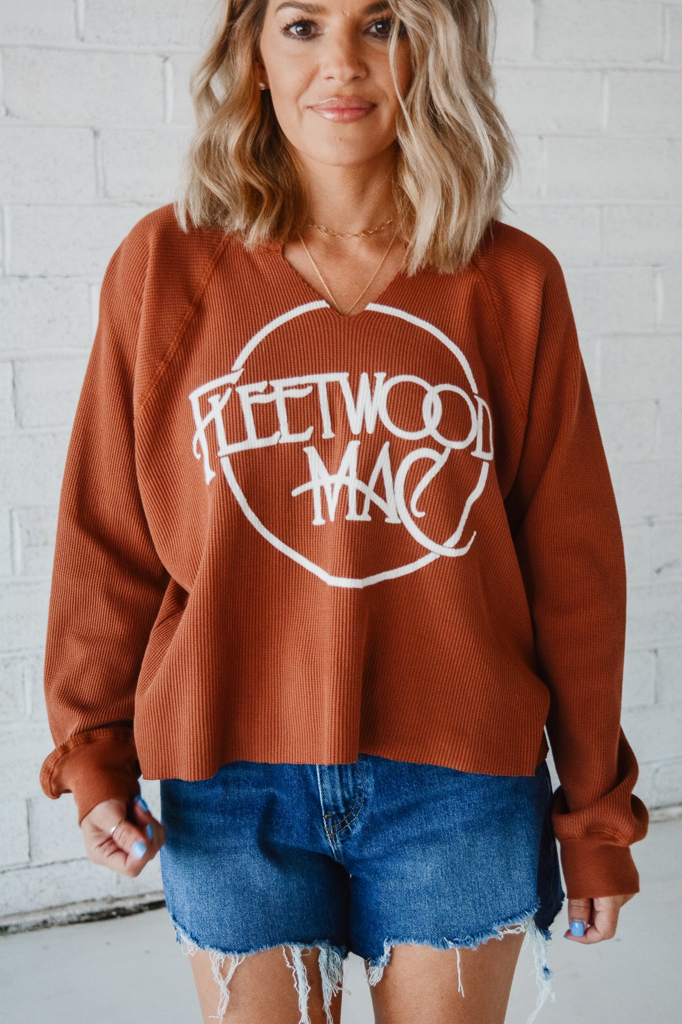 Fleetwood Mac Logo Raw Ls Thermal