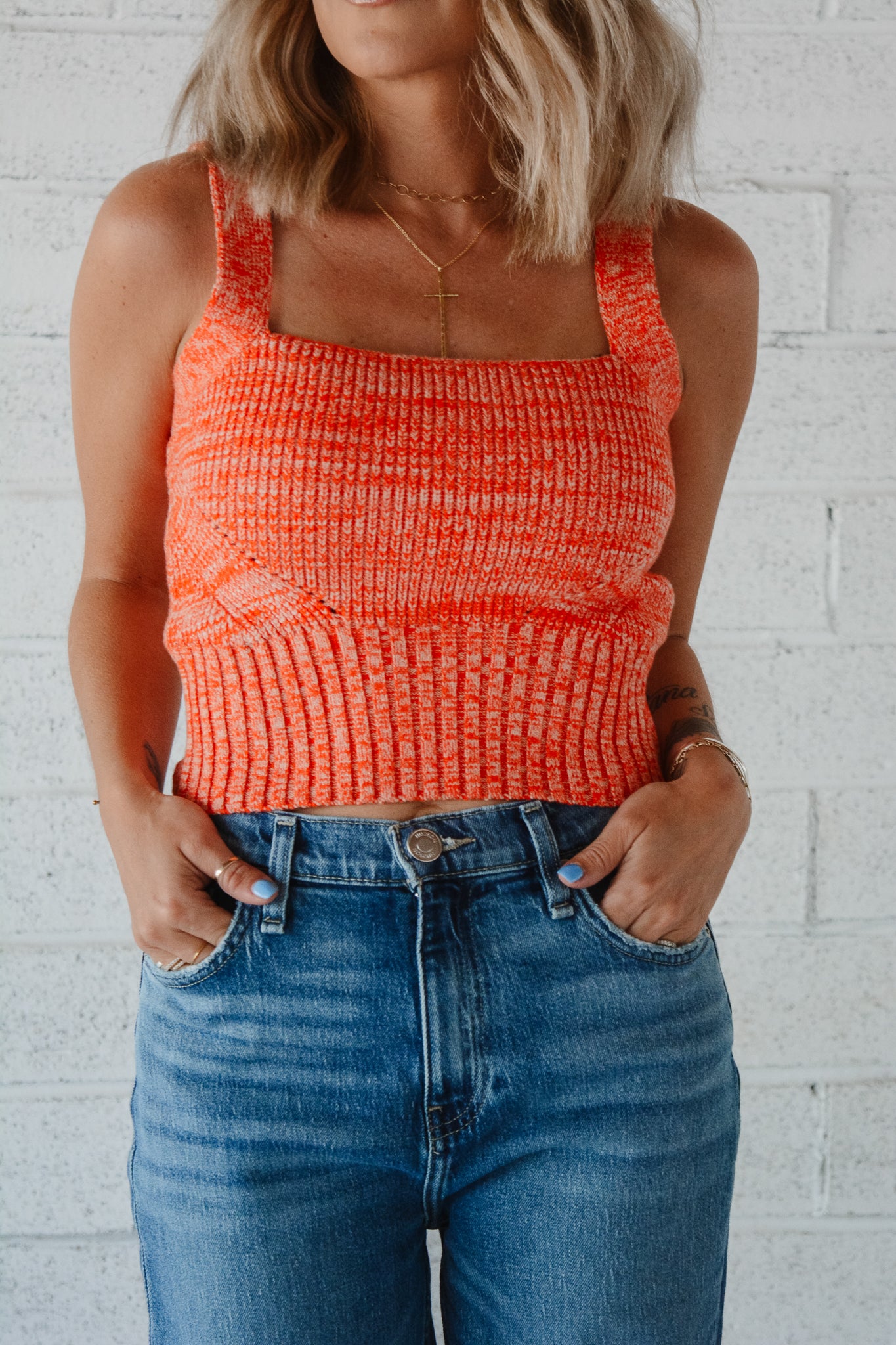 Millie Knit Crop Tank