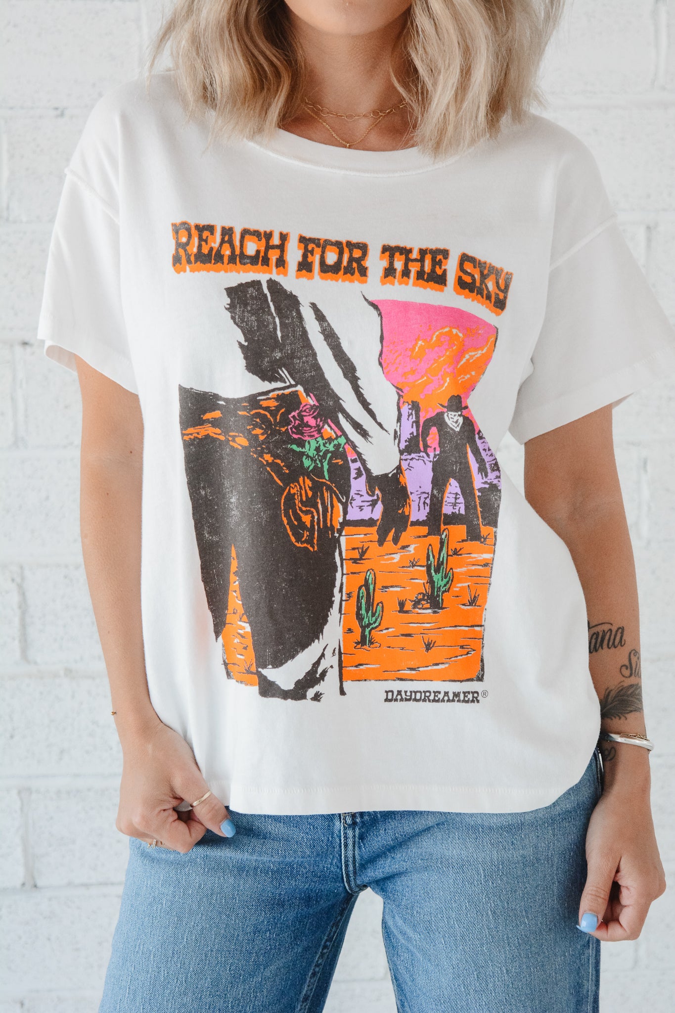 Reach For The Sky Reverse GF Tee