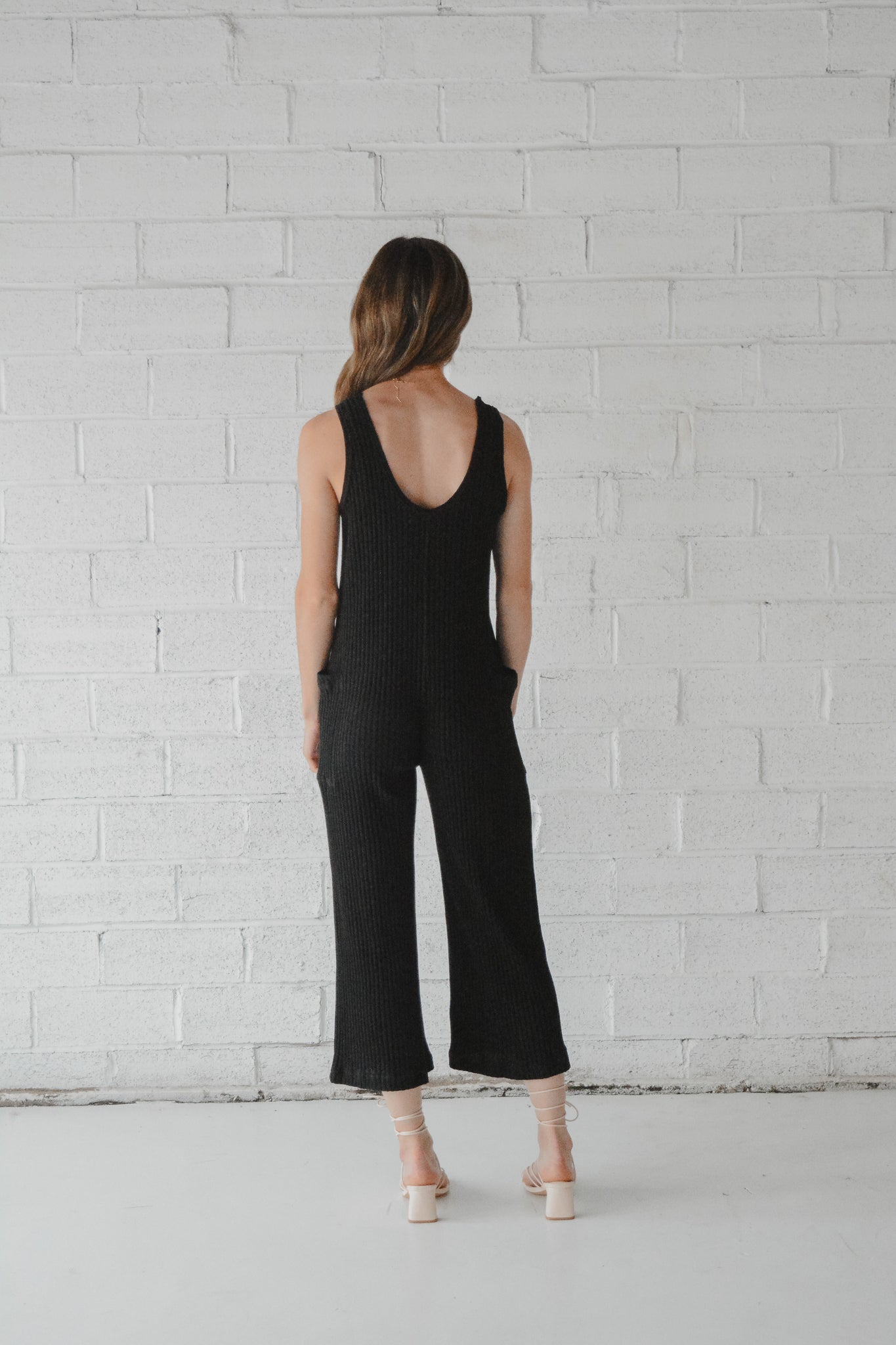 Santa Maria Sweater Rib Jumpsuit